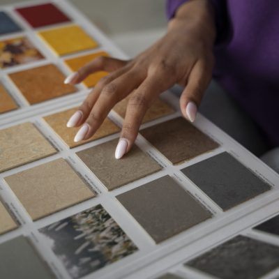 close-up-color-palette-used-by-interior-designer close-up-color-palette-used-by-interior-designer